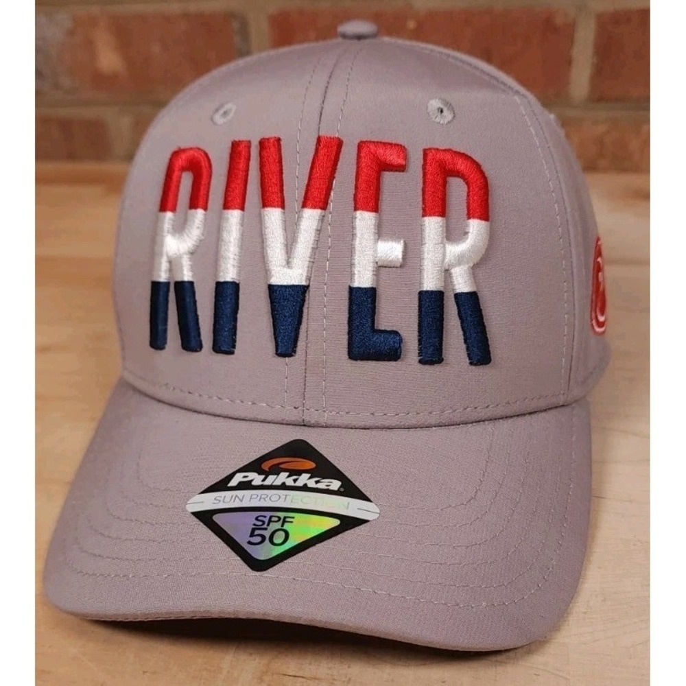 Pukka The River Course Kiawah Island Club Golf Hat Cap Snapback NEW